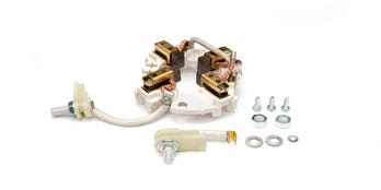 Uhlíky do motoru hydrauliky 12 V DC - komplet s věncem
