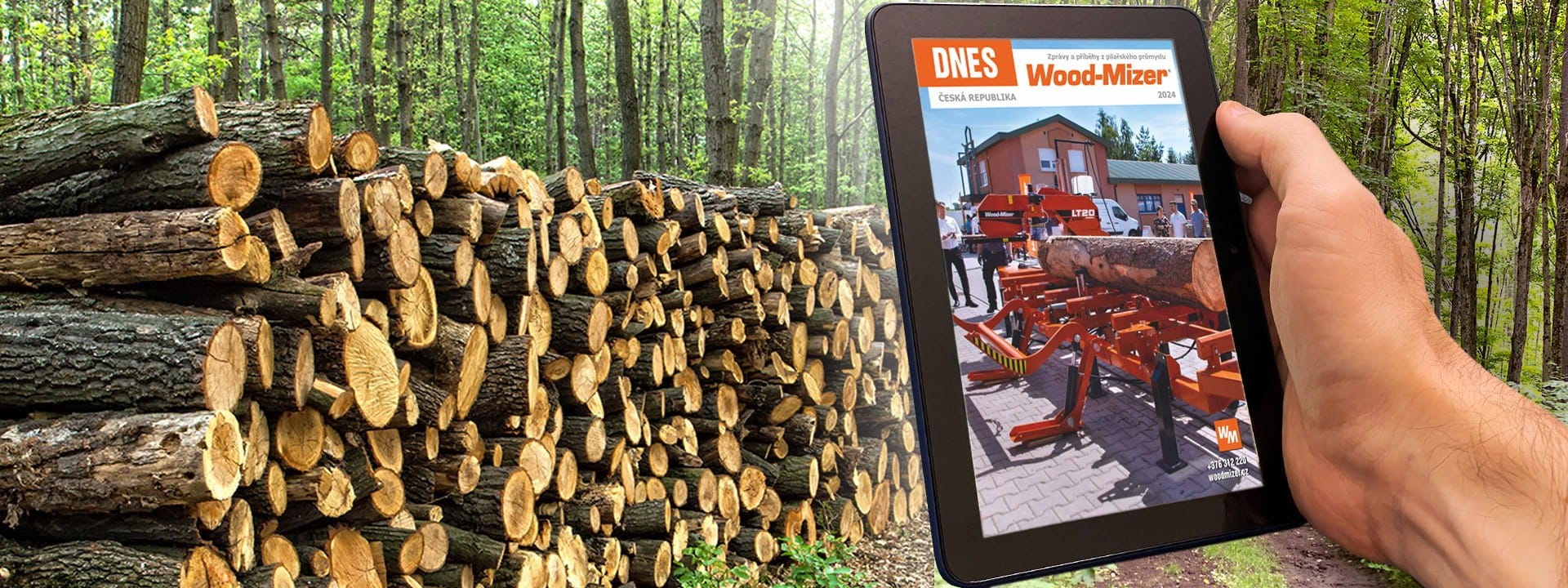 Nové číslo časopisu WOOD-MIZER DNES 2024 – ke stažení zdarma