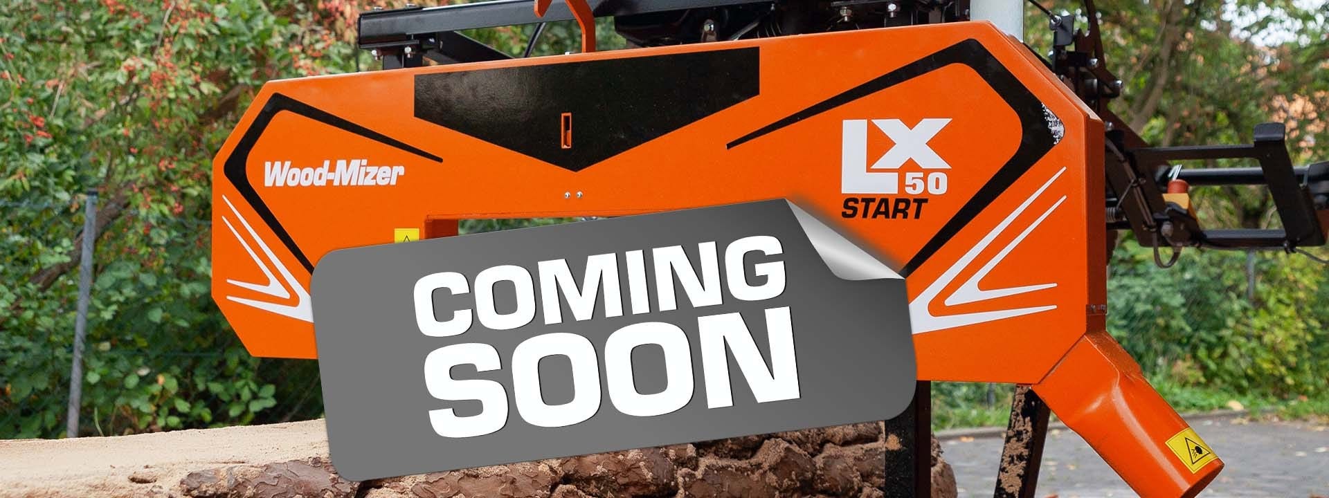 Nejkompaktnější pila Wood-Mizer LX50START už brzy!